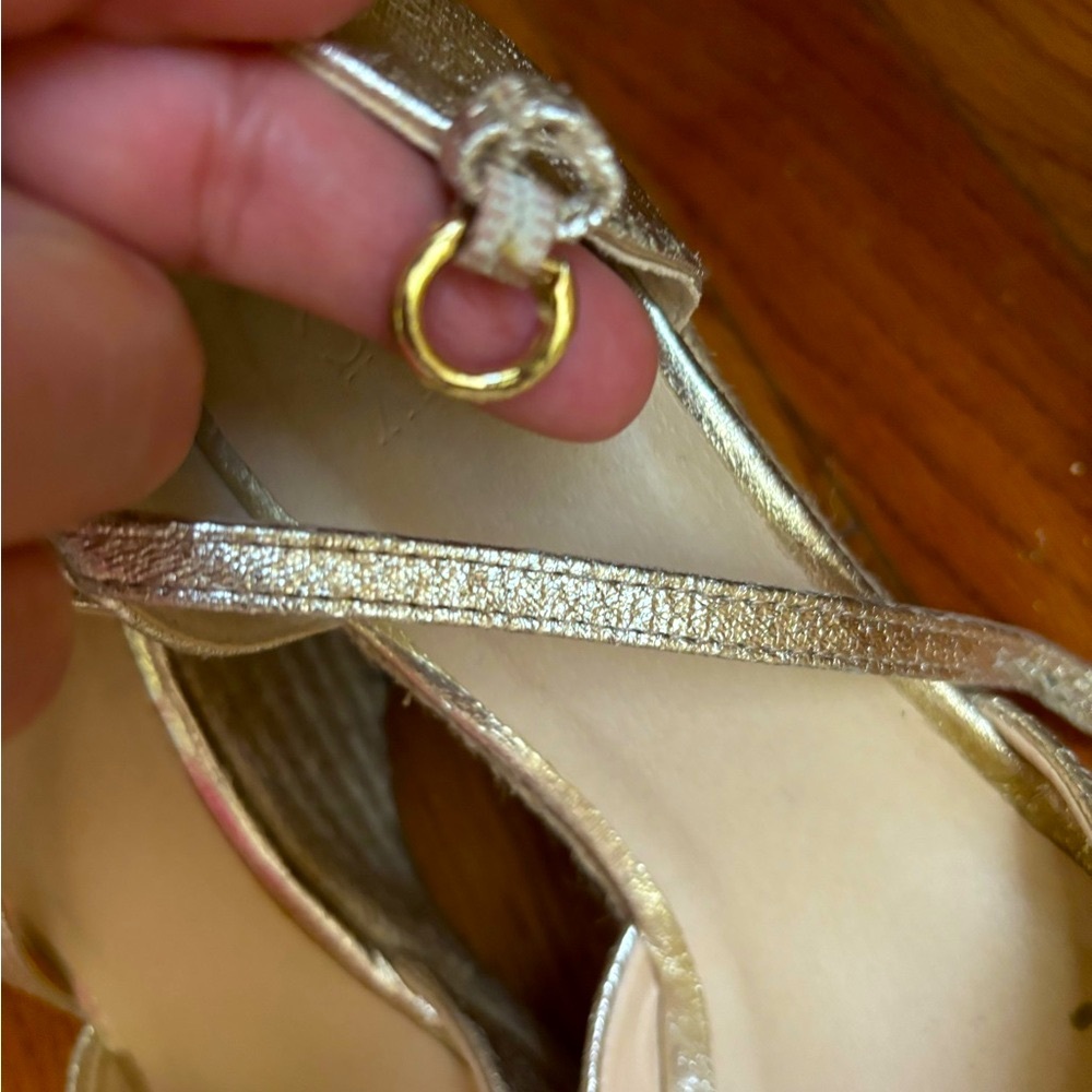 Shoes for women,ALL MAN Gold high heels for women size 7 - Picture 10 of 13
